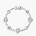 luxury moissanite bracelet