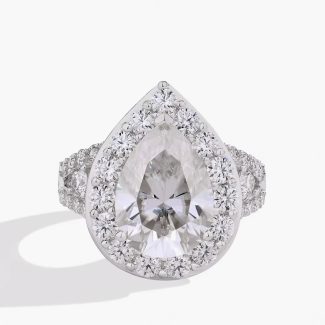 6ct moissanite rings