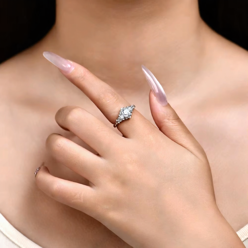 LR04348WMOS-1 luxury moissanite ring