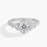 luxury moissanite ring