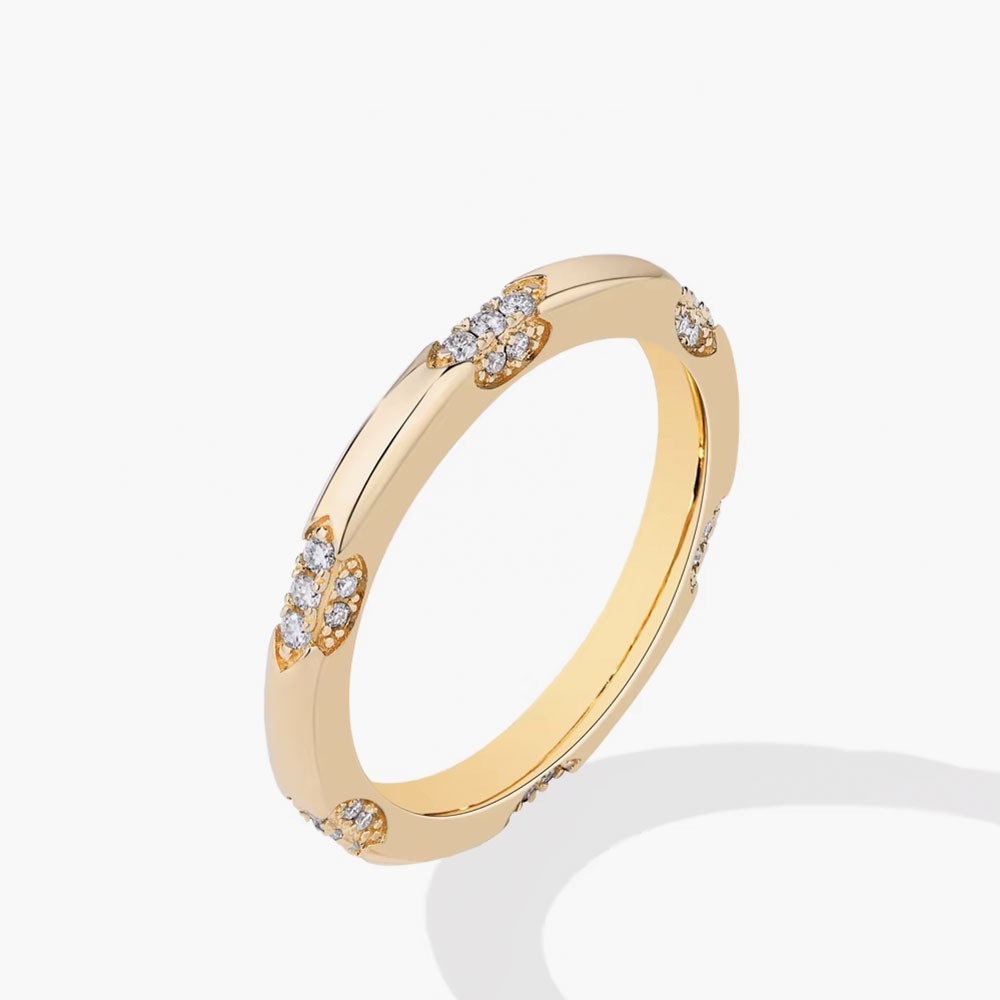 full d vvs1 diamond simple moissanite rings