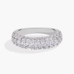 Full Lab Moissanite Diamond Rings